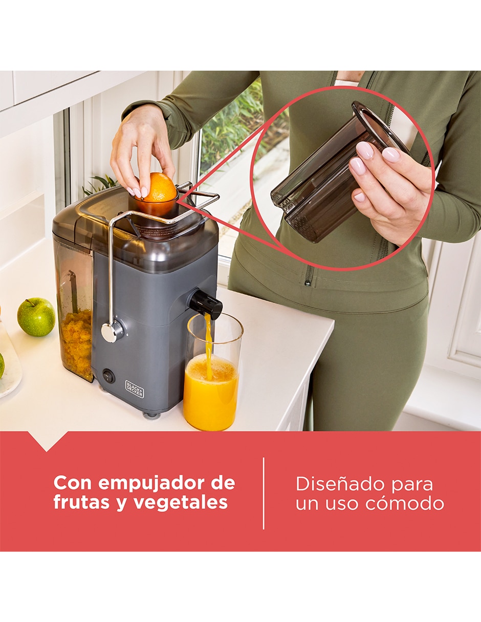 Extractor de jugo BLACK + DECKER JuiceBar 400 W
