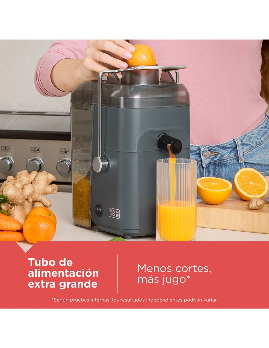 Extractor de jugo BLACK + DECKER JuiceBar 400 W