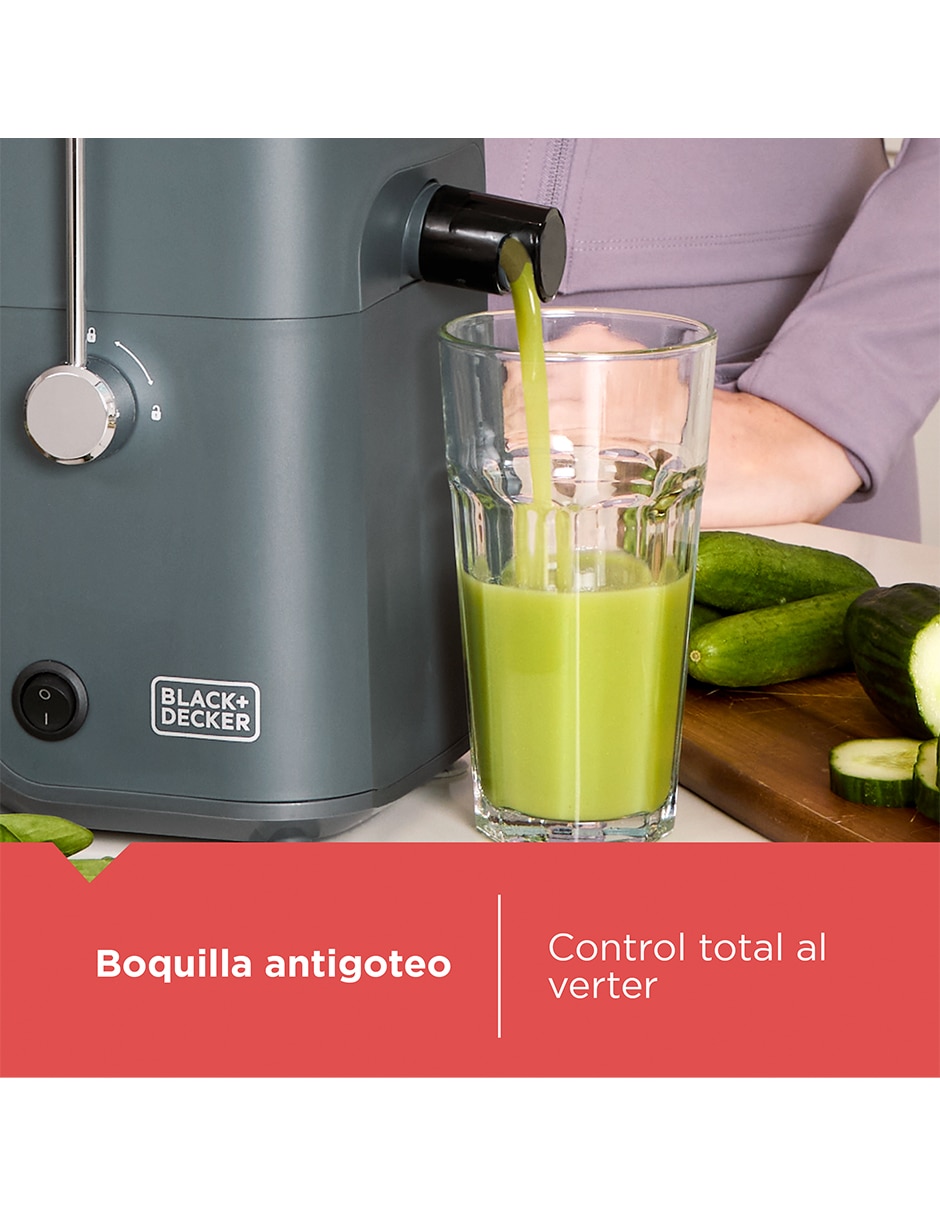 Extractor de jugo BLACK + DECKER JuiceBar 400 W