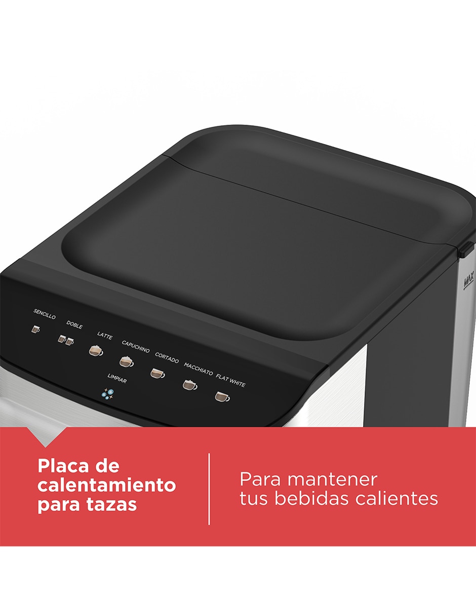 Cafetera espresso Black + Decker cafe crema EM0412-1SDLA