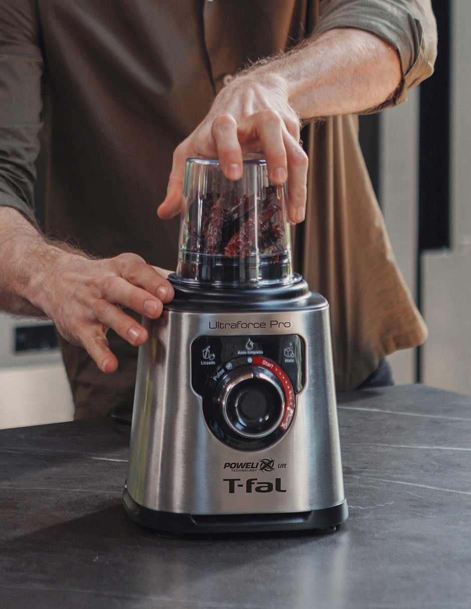 Licuadora T-FAL UltraForce Pro Inox 2 velocidades