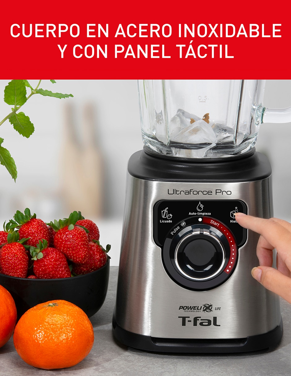 Licuadora T-FAL UltraForce Pro Inox 2 velocidades