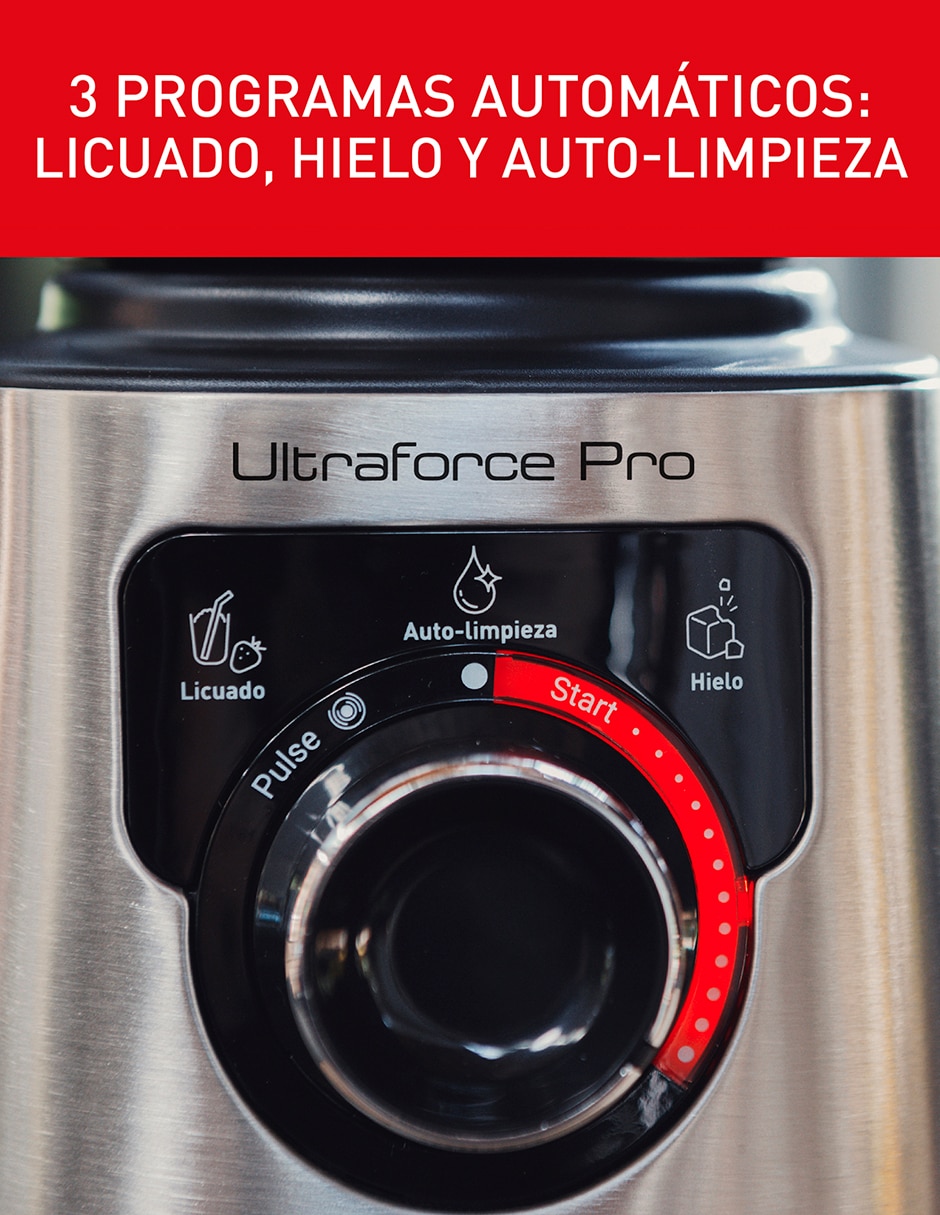 Licuadora T-FAL UltraForce Pro Inox 2 velocidades