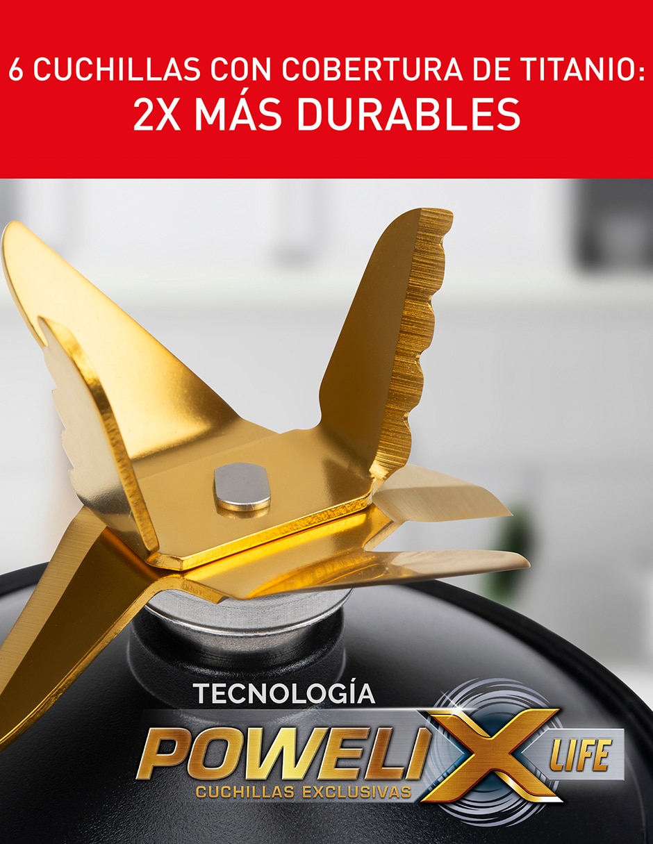 Licuadora T-FAL UltraForce Pro Inox 2 velocidades