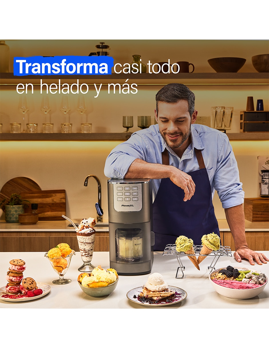Máquina de helados programable