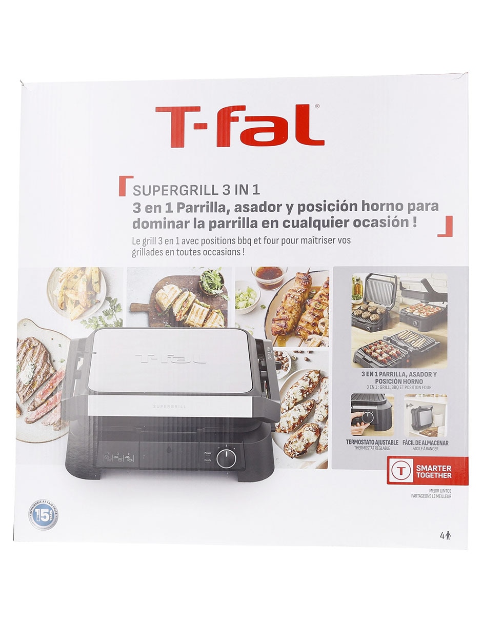 Parrilla eléctrica Supergrill GC510DU1 de Acero 1