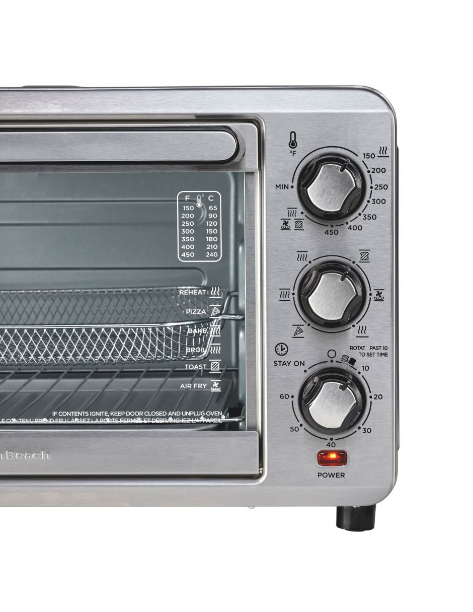 Horno electrico hamilton beach 31196j sure-crisp 25 l