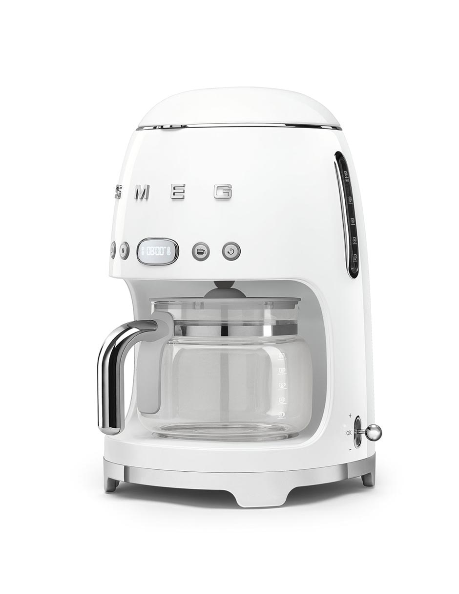 Cafetera de goteo smeg 50´s style dcf02whus