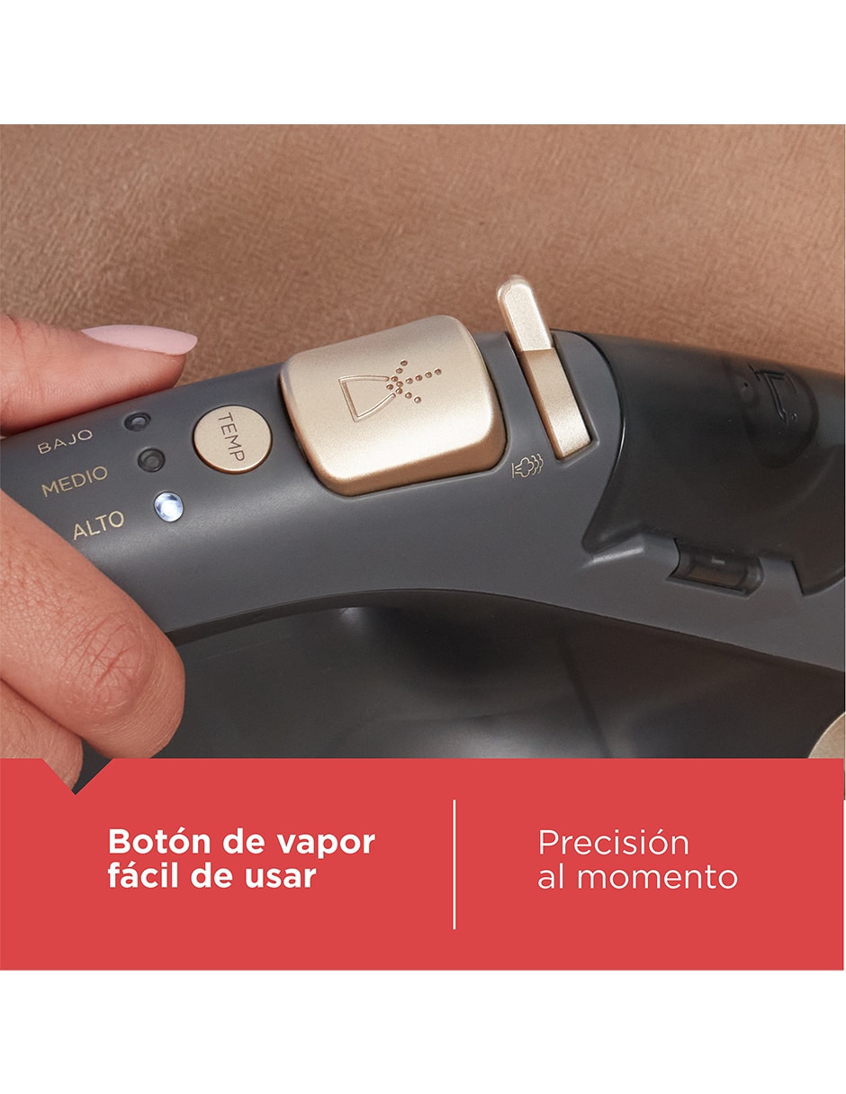 PLANCHA BLACK + DECKER Set&Style IR2023-1GDLA suela Cerámica