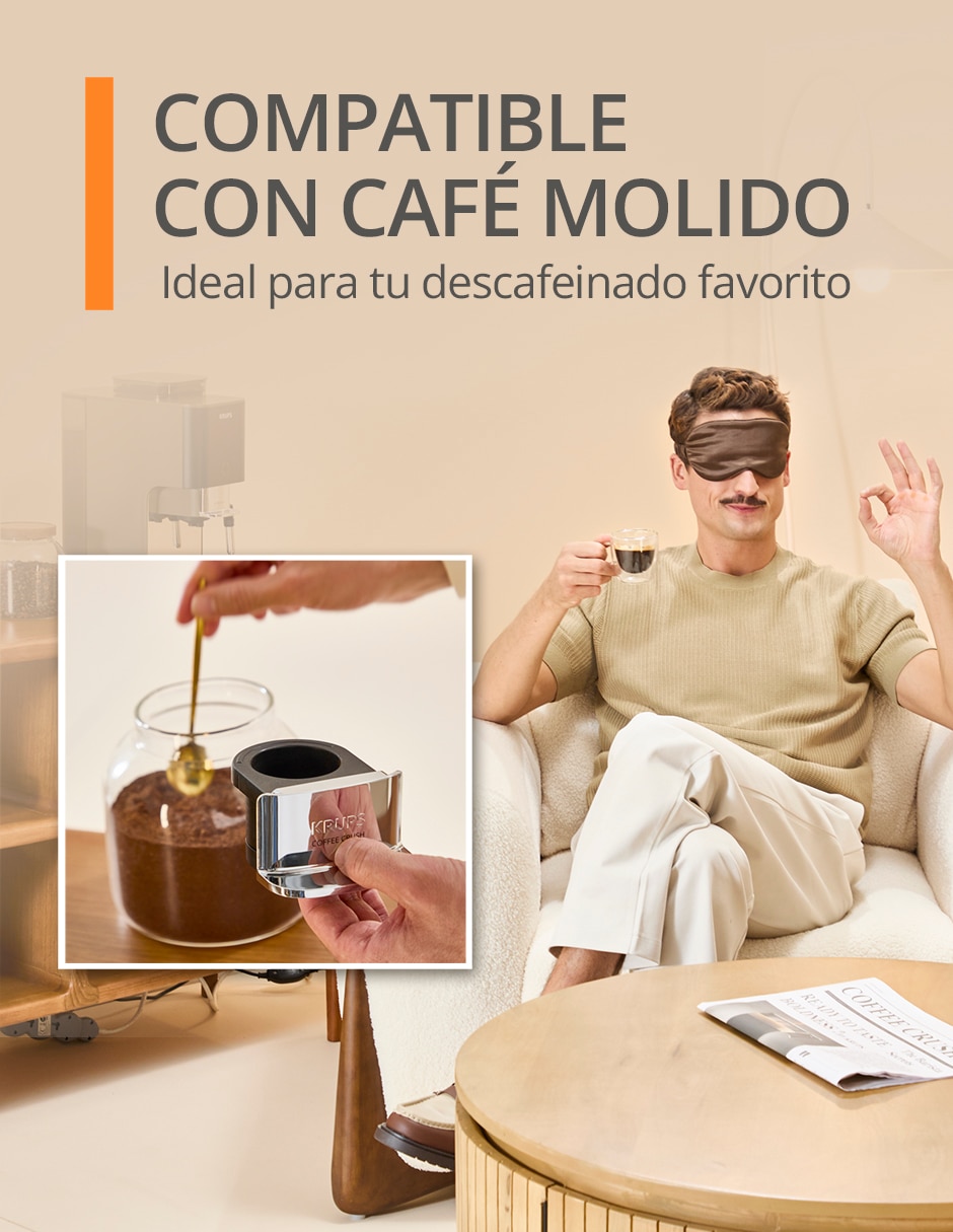 Cafetera super automática COFFEE CRUSH SA4039U1 Cafetera super automática COFFEE CRUSH SA4039U1