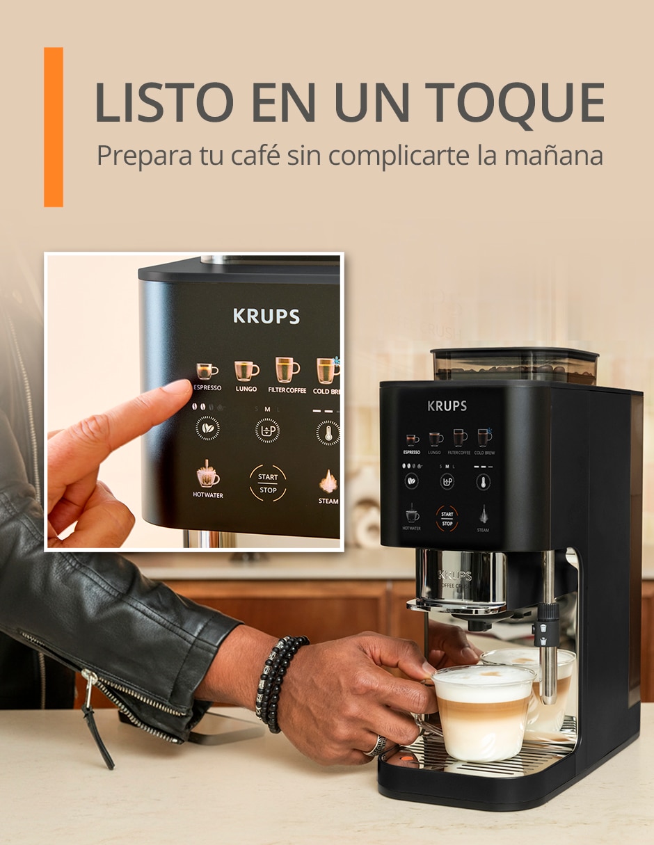 Cafetera super automática COFFEE CRUSH SA4039U1 5