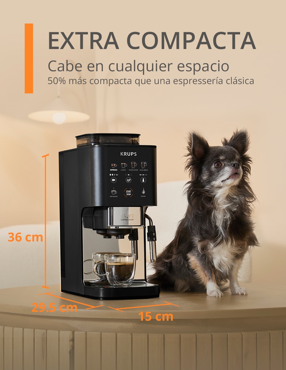 Cafetera super automática COFFEE CRUSH SA4039U1 6