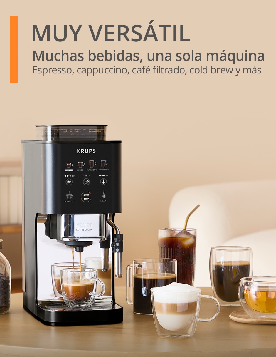 Cafetera super automática COFFEE CRUSH SA4039U1 7