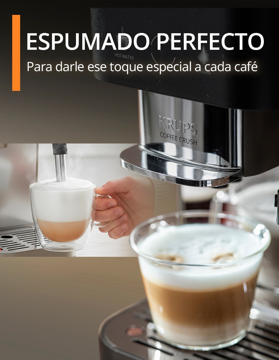 Cafetera super automática COFFEE CRUSH SA4039U1 8