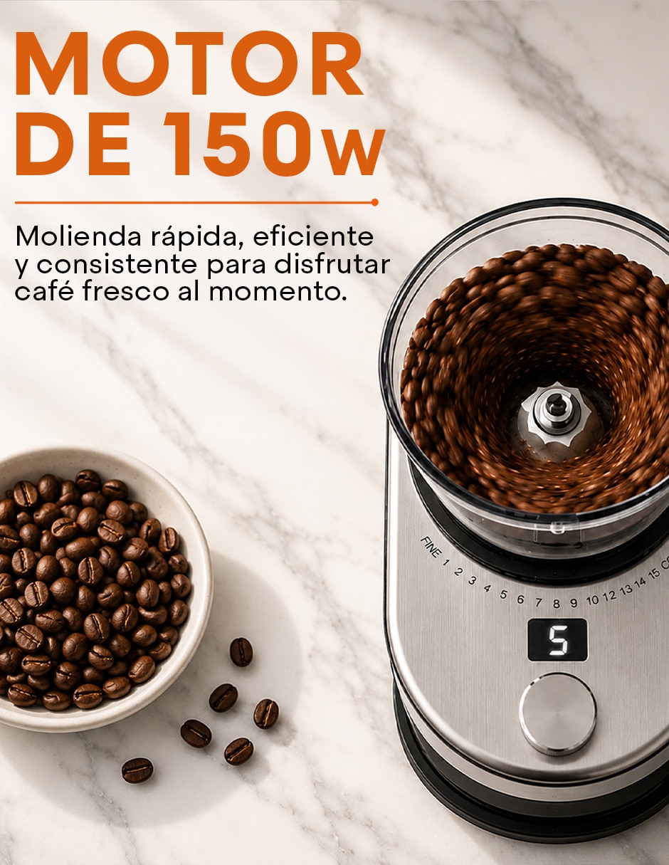ACC CAFÉ de Acero inoxidable