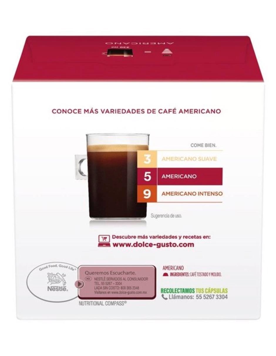 Cápsulas de café americano 10 capsulas 2