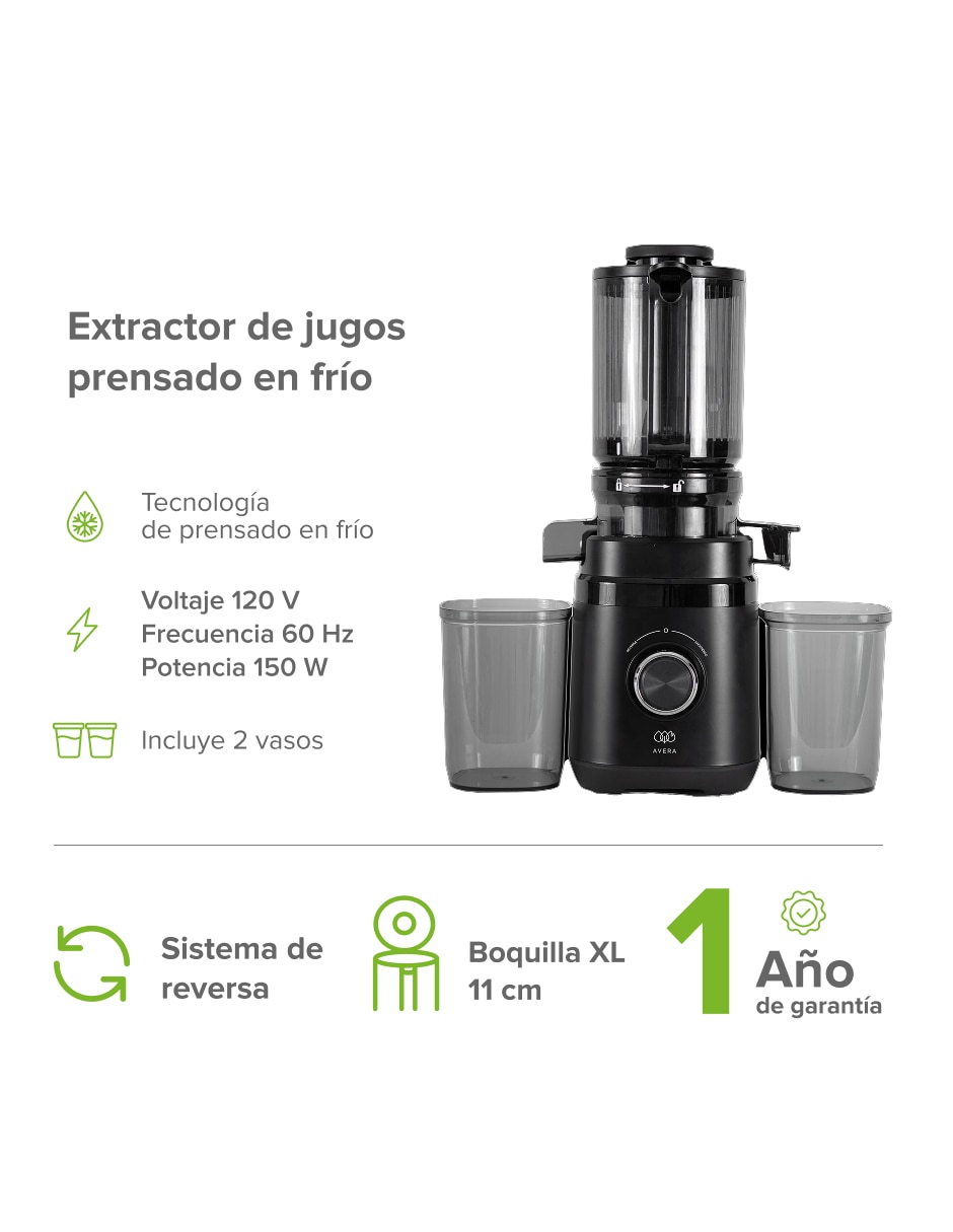 Extractor de jugo Avera 150 w