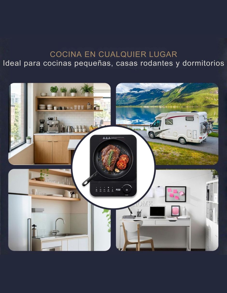 Parrilla de inducción de vitrocerámica 2