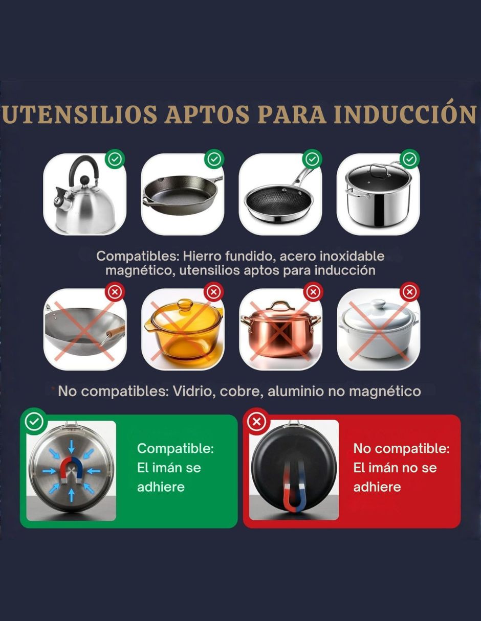 Parrilla de inducción de vitrocerámica 3