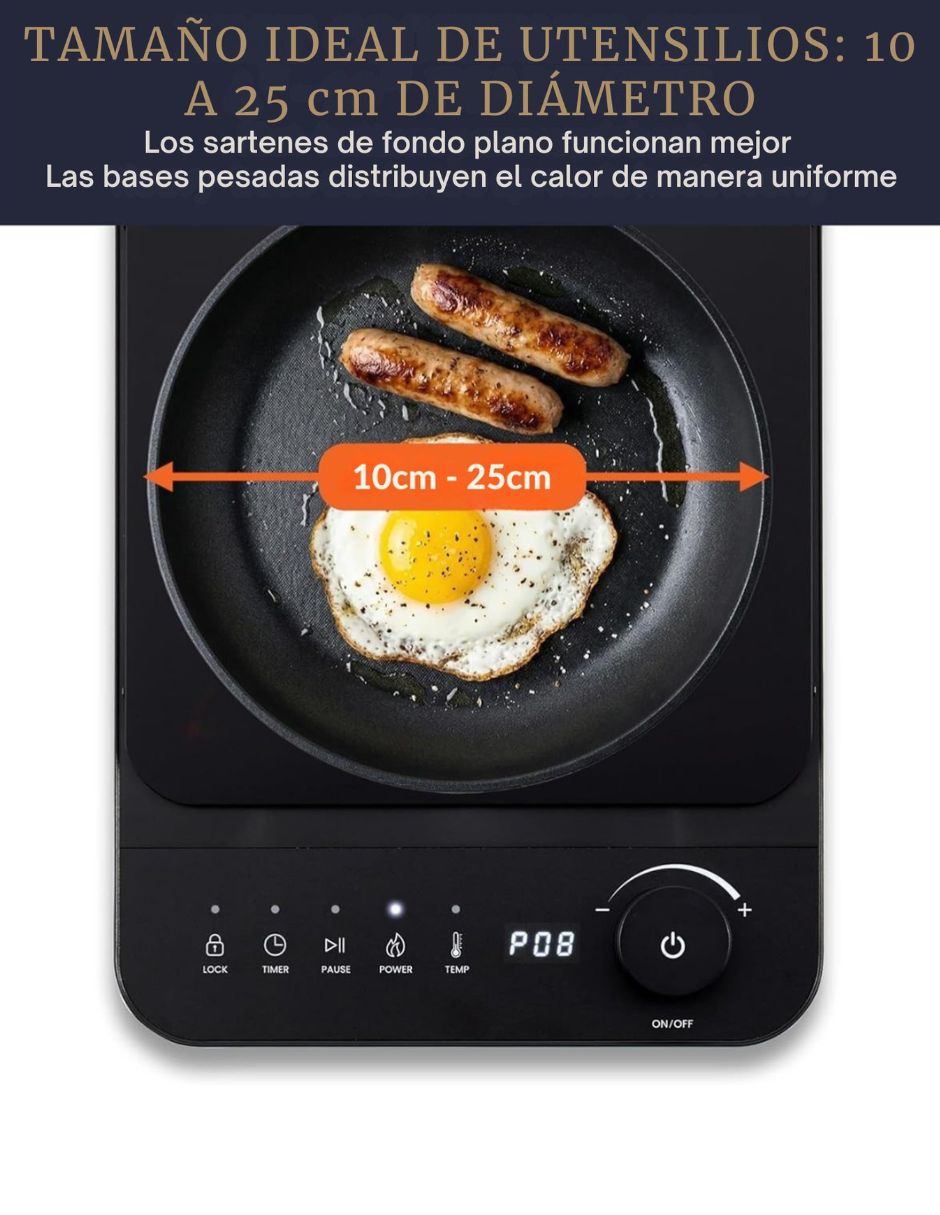 Parrilla de inducción de vitrocerámica 5