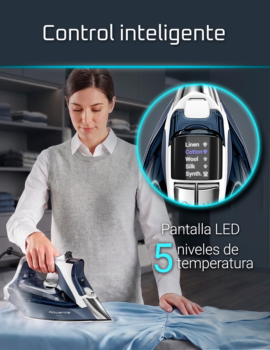 Plancha DW5382U1 suela acero inoxidable 5