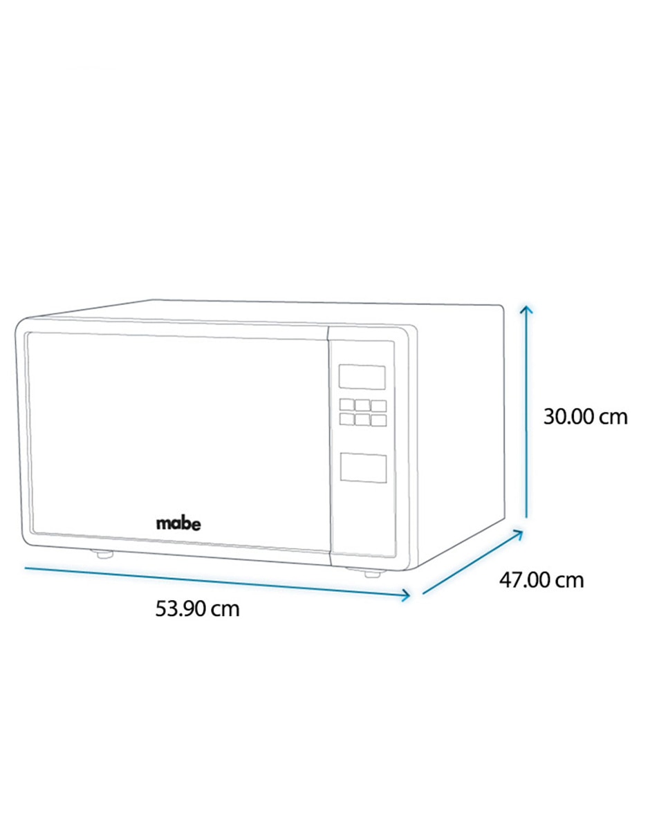 Horno de microondas convencional de 1.5 pies 5