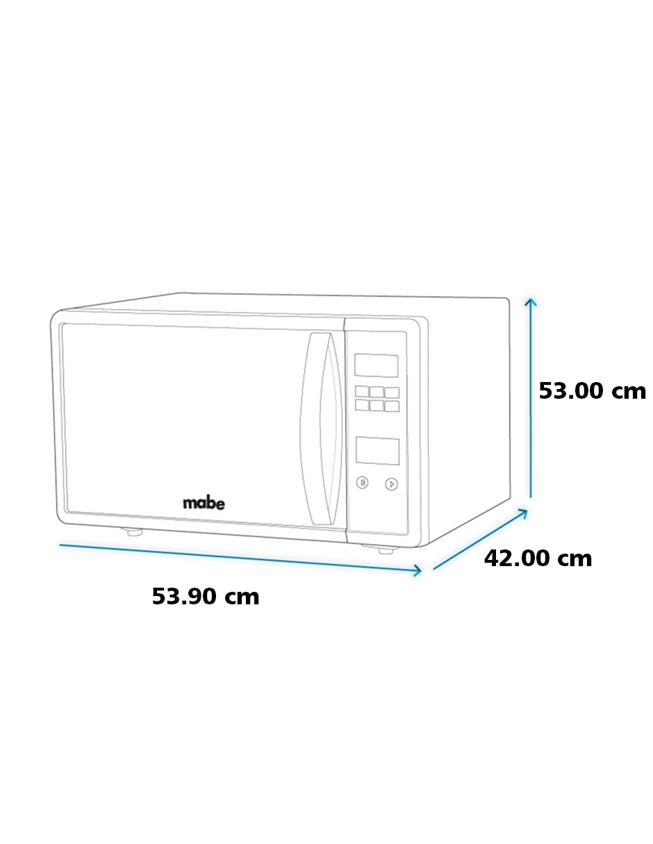 Horno de microondas convencional de 1.1 pies 8