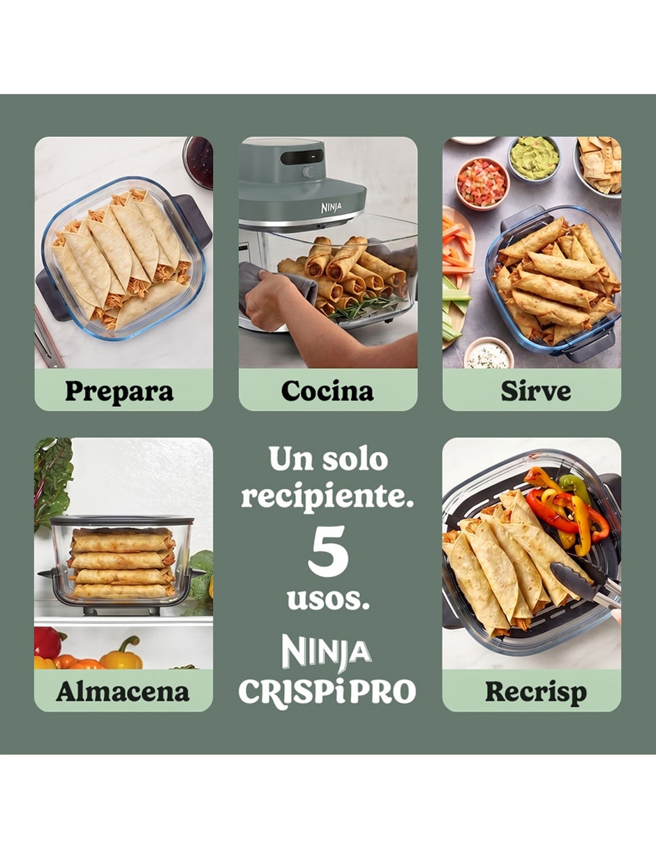 Freidora de aire CrispiPro 5.7 L AS101LAABL 4