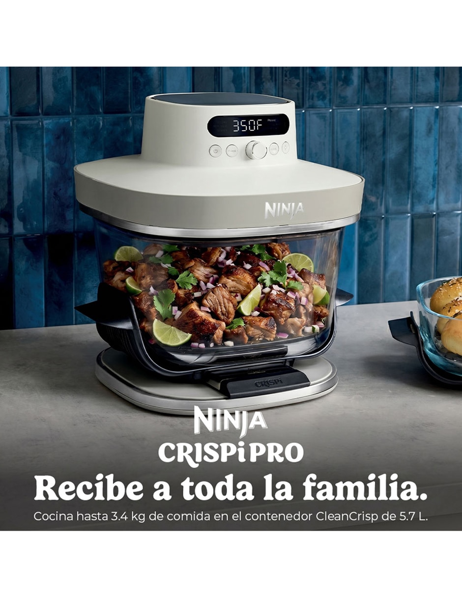 Freidora de aire con compartimento único CrispiPro 5.7 L AS101LAAGY1 6