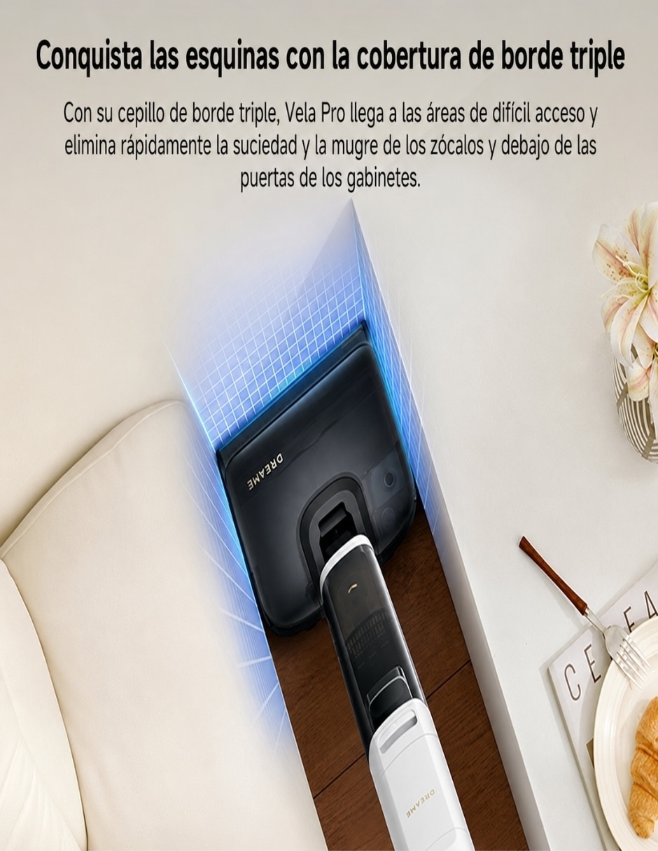 Aspiradora vertical Vela Pro HHR62B 1 litro 9