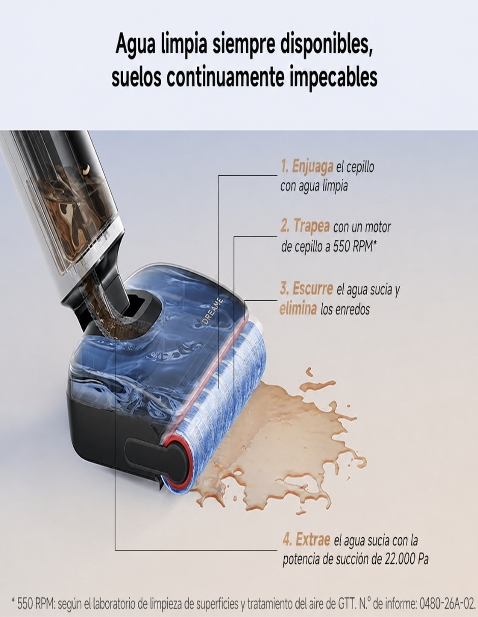 Aspiradora vertical Vela Pro HHR62B 1 litro 2