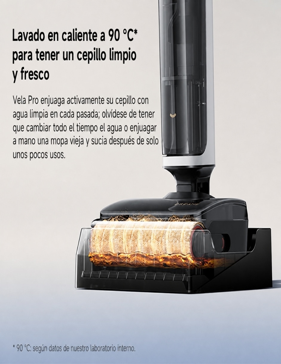 Aspiradora vertical Vela Pro HHR62B 1 litro 8