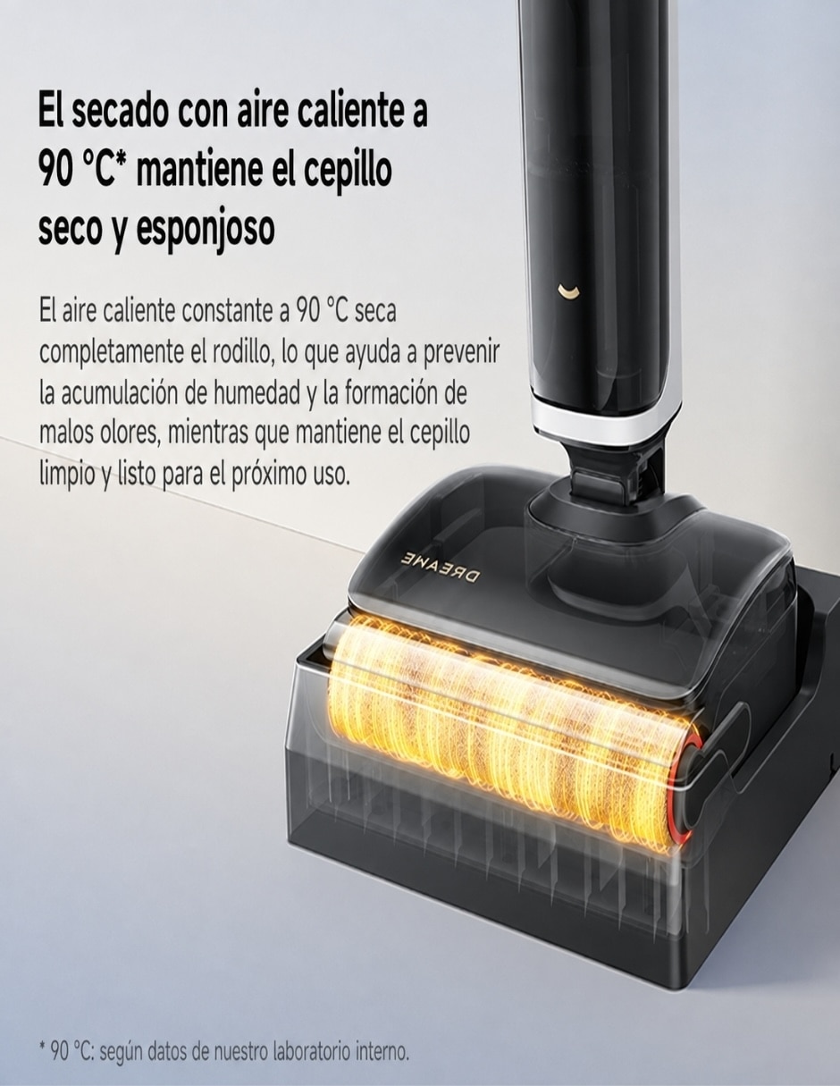 Aspiradora vertical Vela Pro HHR62B 1 litro 11