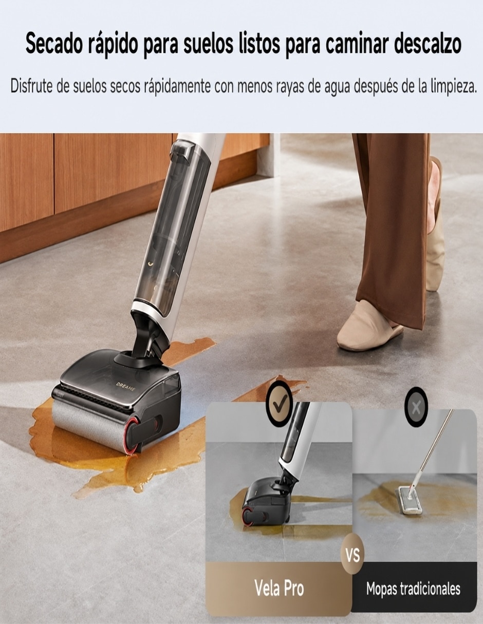 Aspiradora vertical Vela Pro HHR62B 1 litro 4