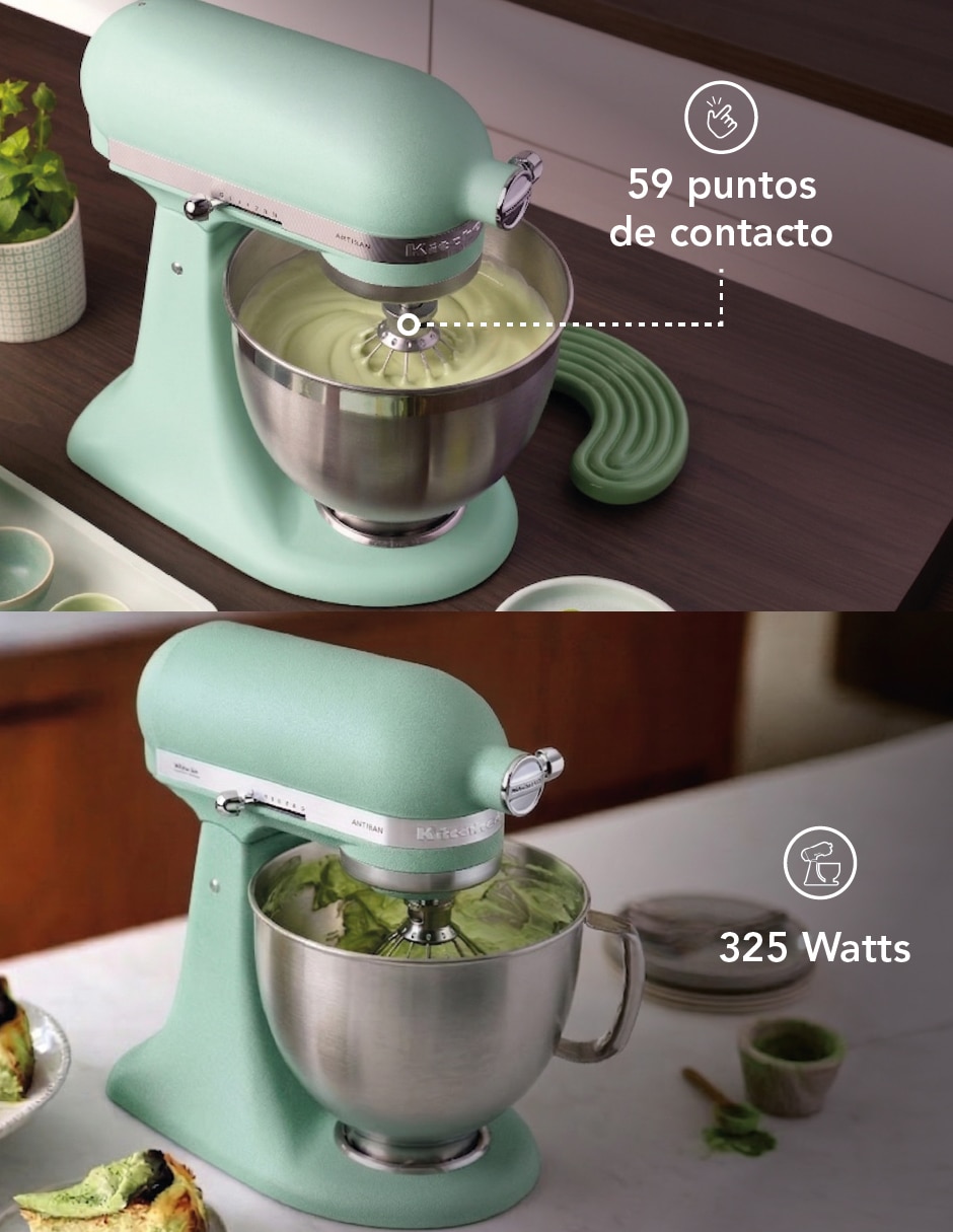 Batidora pedestal 10 velocidades KSM195PSSD 4