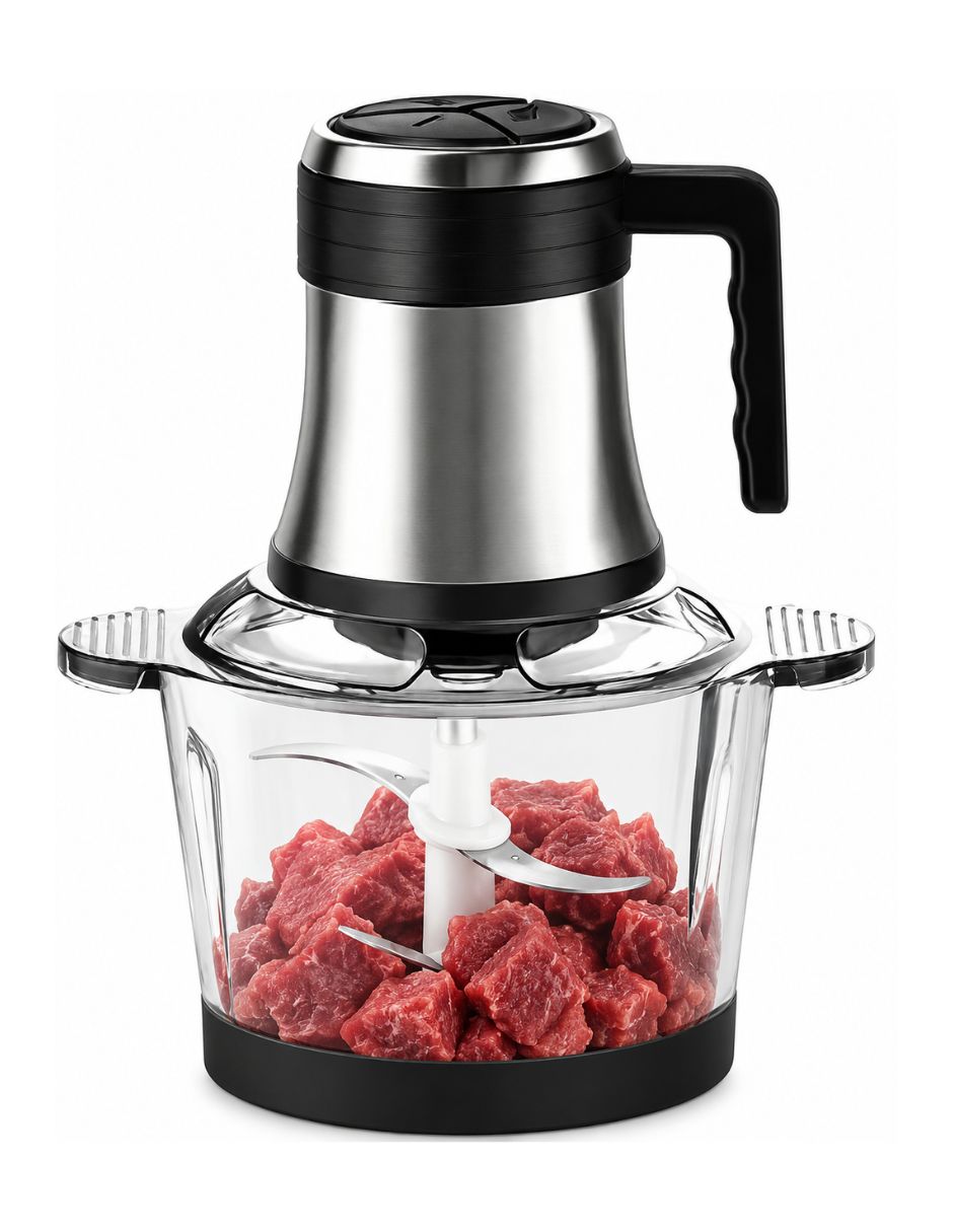 Procesador de alimentos cuchillas de acero inoxidable 4