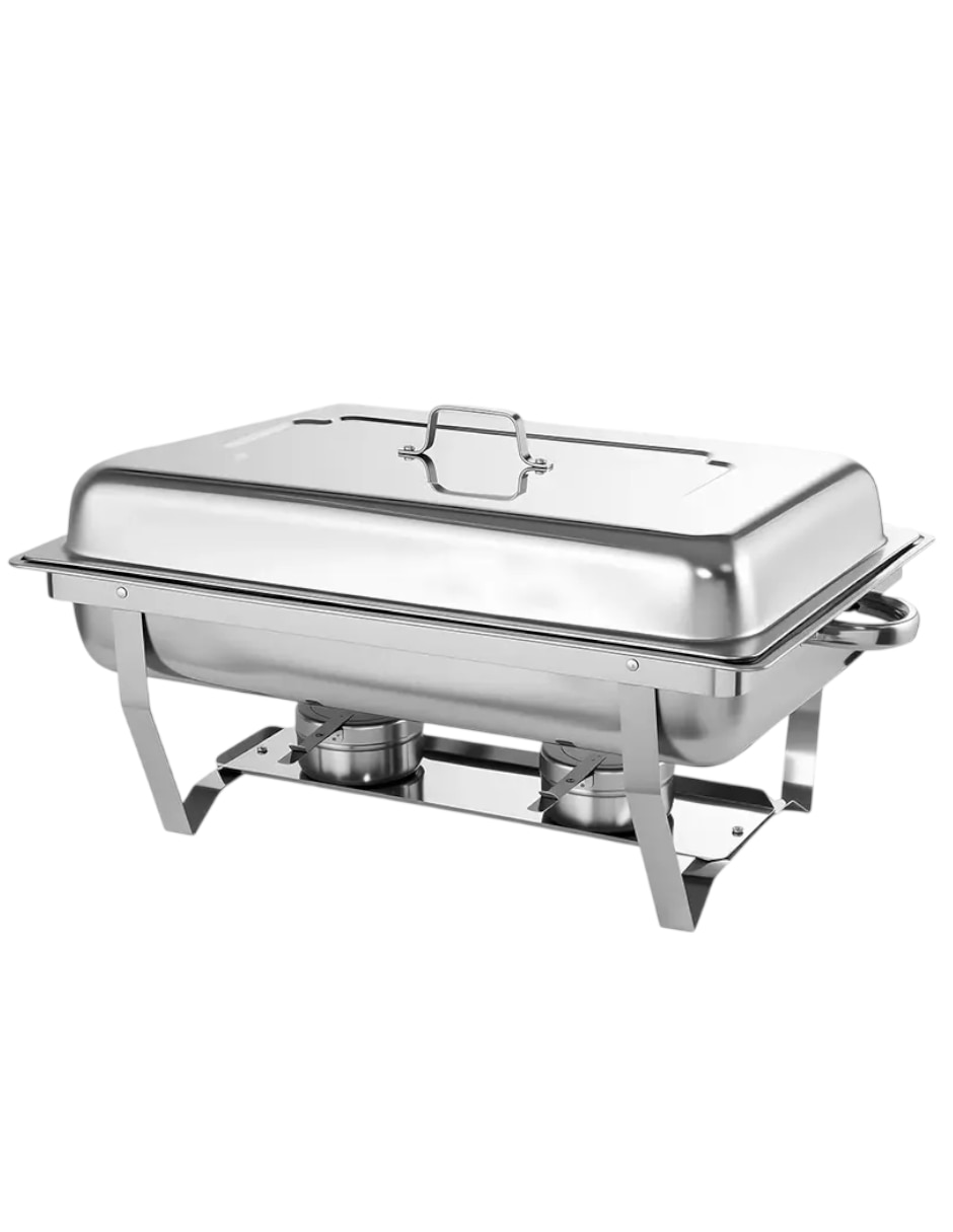 Chafer bufetera de acero inoxidable 3 compartimentos Chafer bufetera de acero inoxidable 3 compartimentos