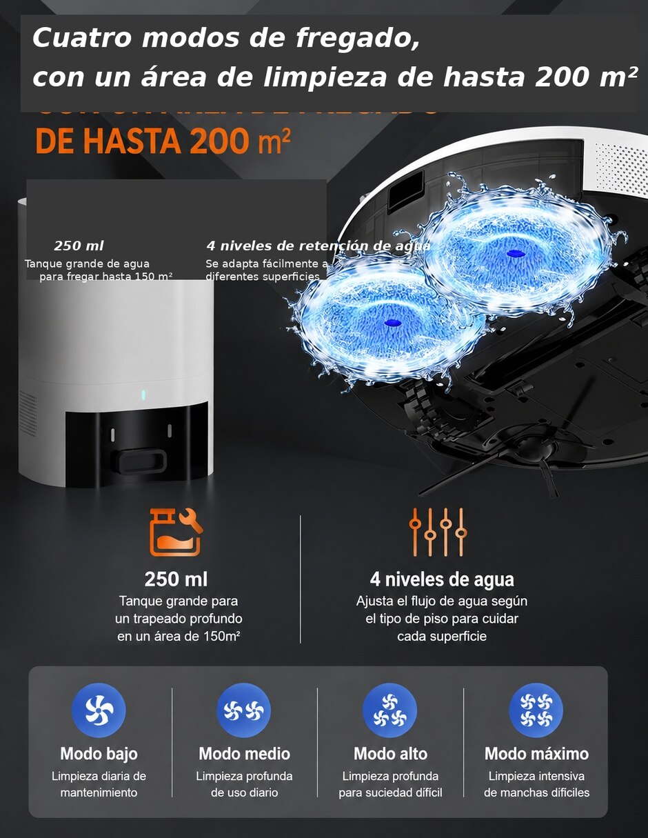 Aspiradora robot X9 Max 3