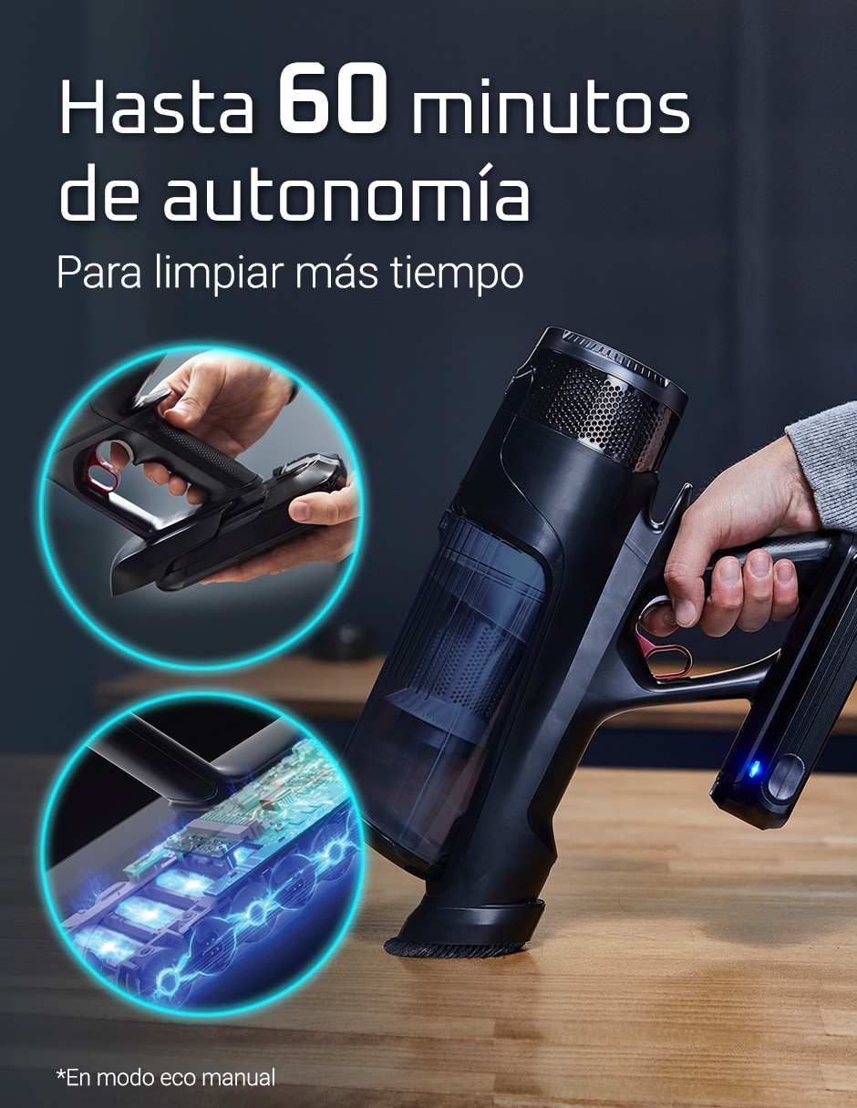 Aspiradora vertica 0.4 l 7