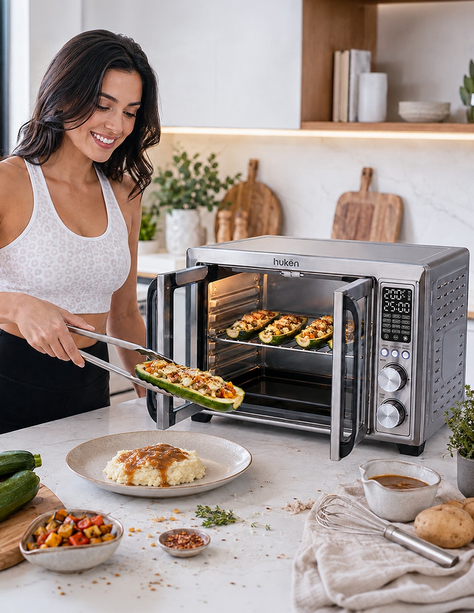 Horno eléctrico freidora 30 L 11
