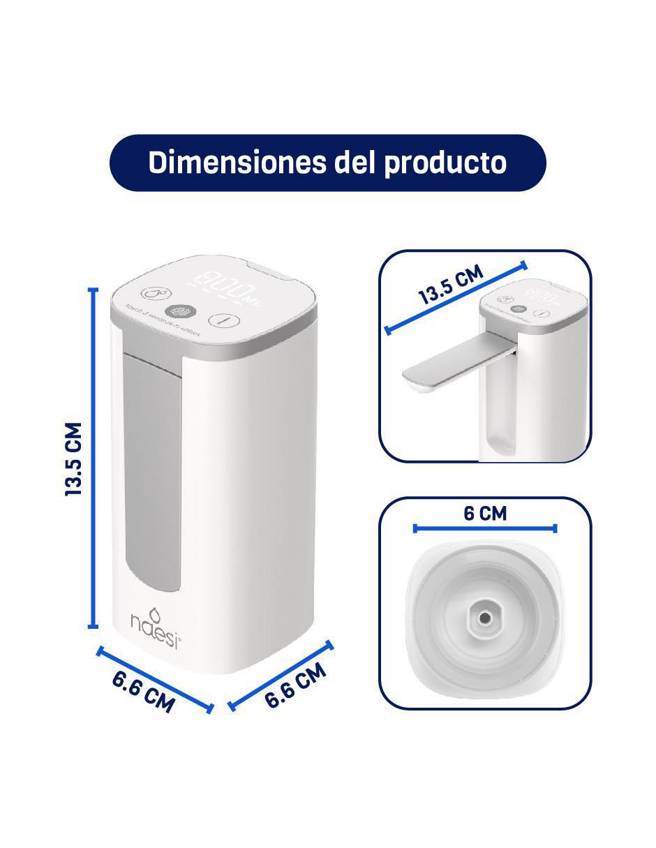 Dispensador de agua eléctrico Nauesi AN408 6