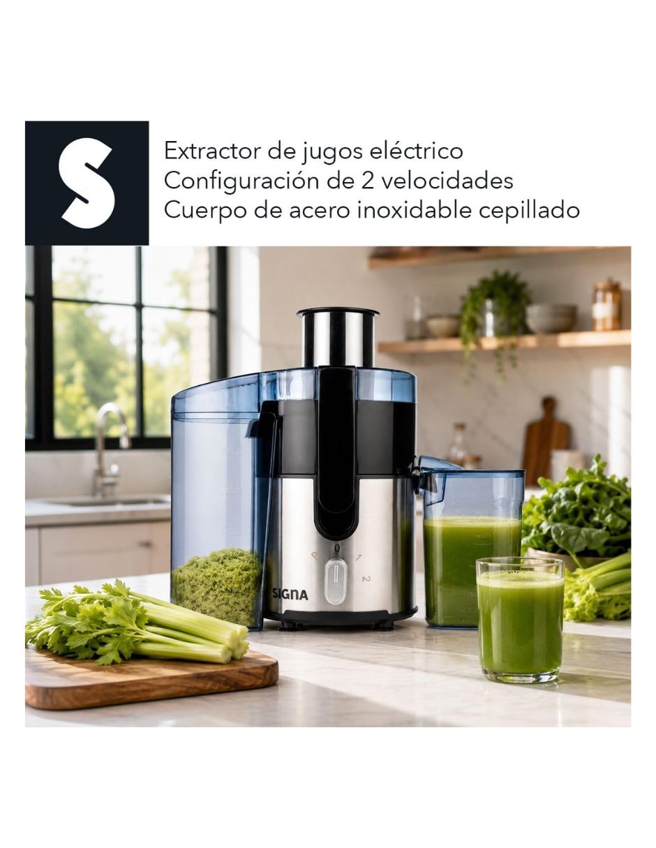 Extractor de jugo 600 W 4