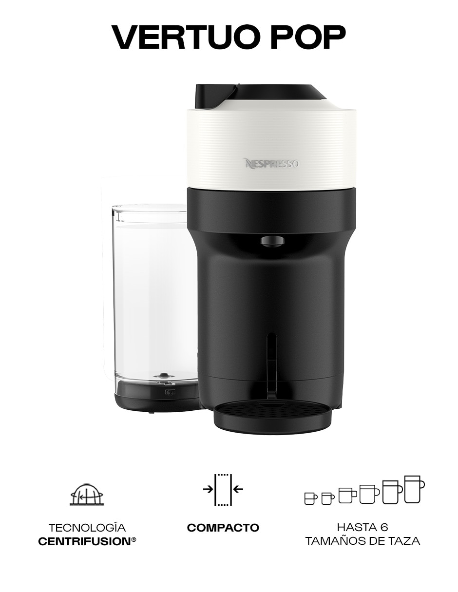 Cafetera de cápsula Vertuo Gcv6-Us-Wh-Ne3 3