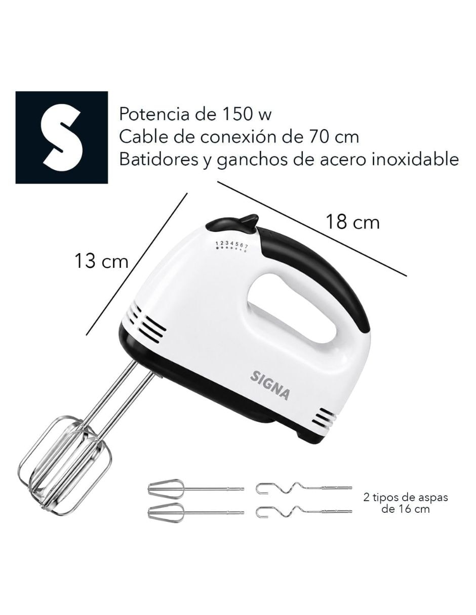 Batidora pedestal 7 velocidades batidora de mano 7