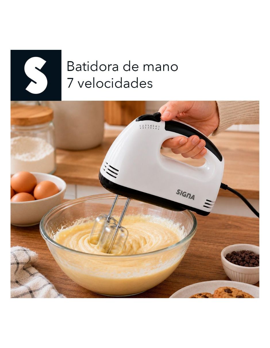 Batidora pedestal 7 velocidades batidora de mano 3
