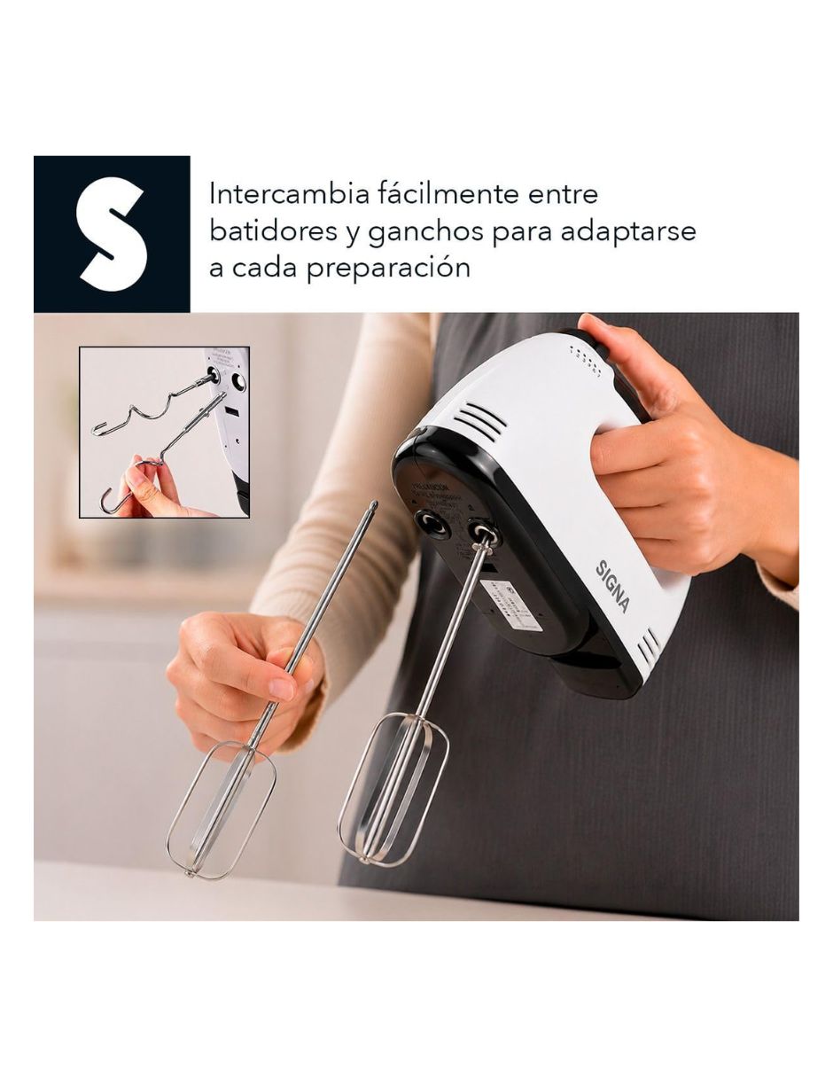 Batidora pedestal 7 velocidades batidora de mano 5