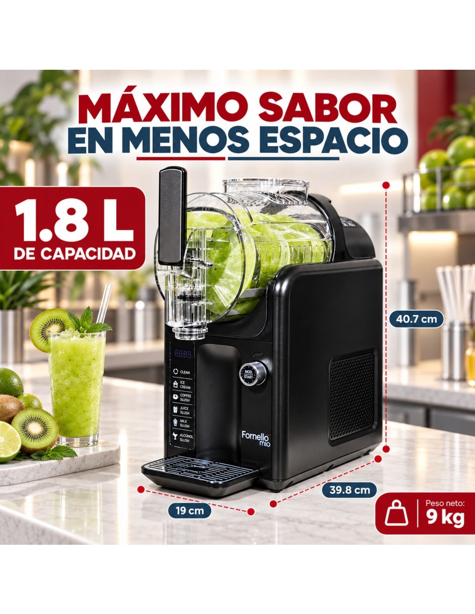 Máquina de helados programable 8