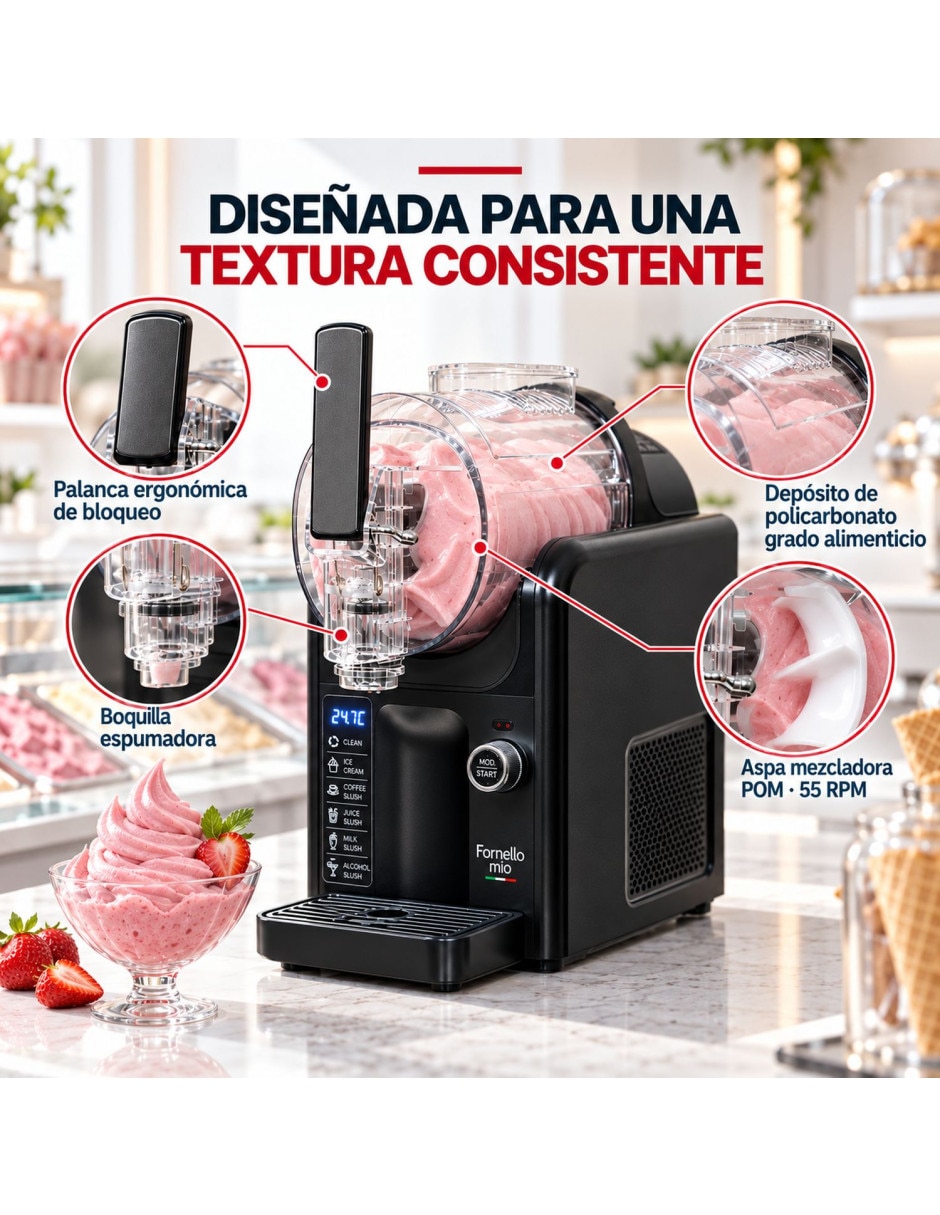 Máquina de helados programable 6