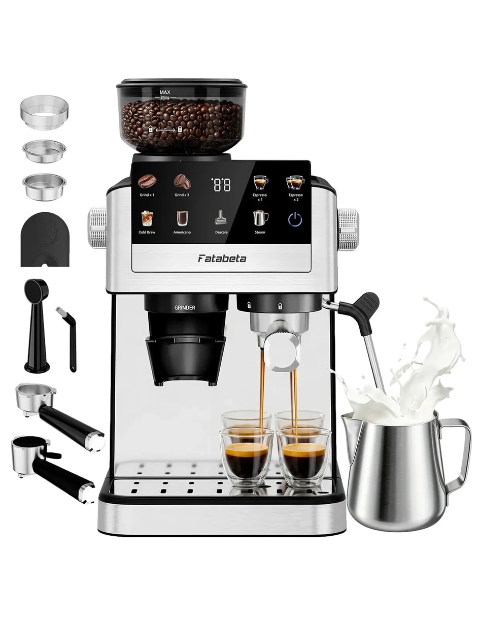 Cafetera con molino espresso Cafetera con molino espresso