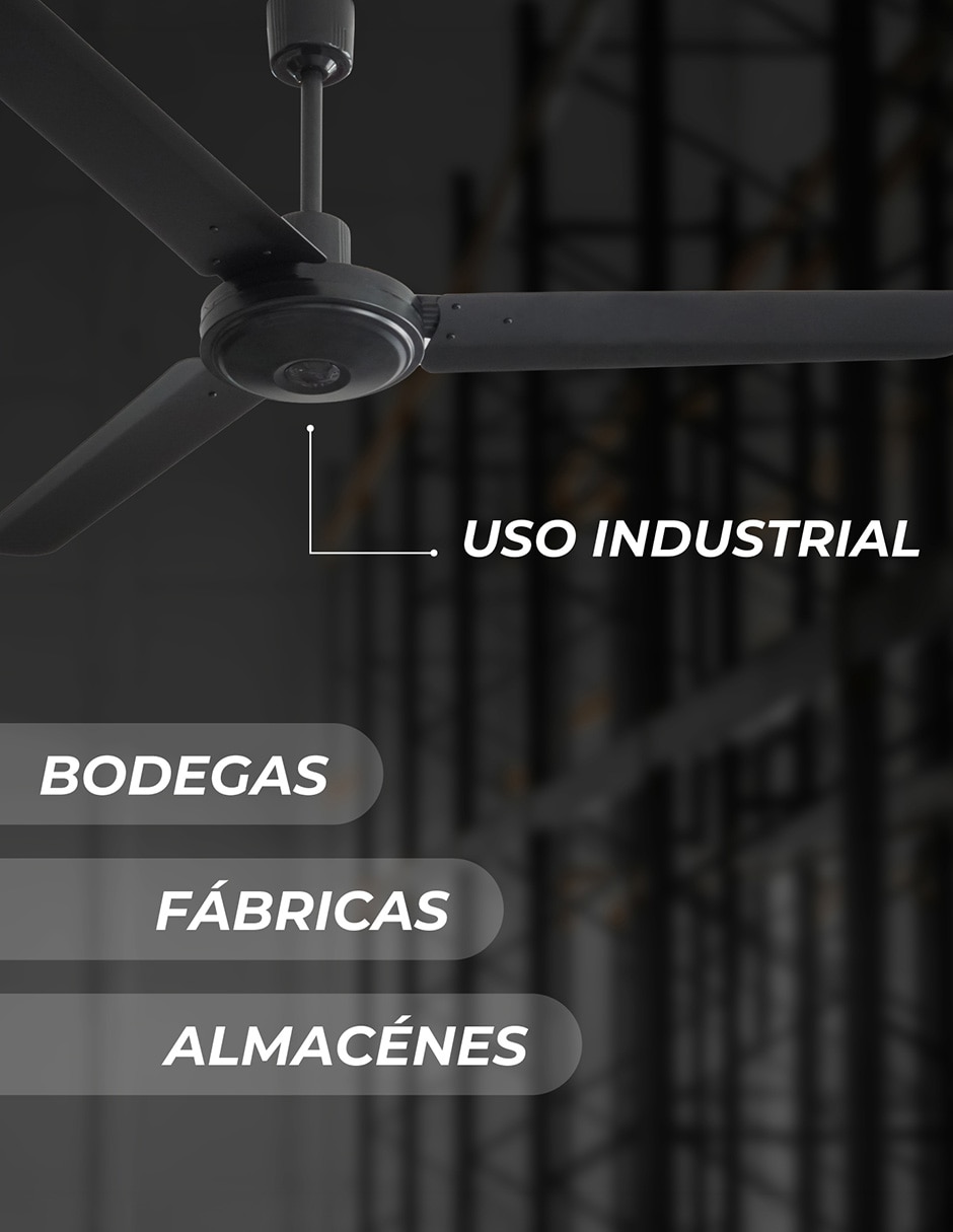 Ventilador de techo No velocidades 5